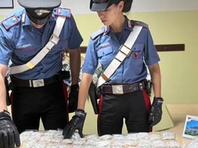 Arrestato ventenne con 25 grammi di cocaina nell'operazione condotta dai carabinieri della radiomobile di Castelnuovo