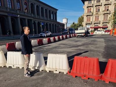 Stazione ferroviaria, al via i lavori per la nuova organizzazione di Piazzale Ricasoli