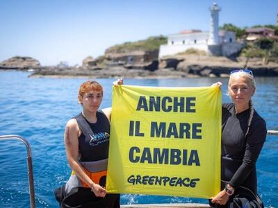 Greenpeace lancia l&#039;allarme: nel Mediterraneo temperature annuali mai così alte come nel 2024