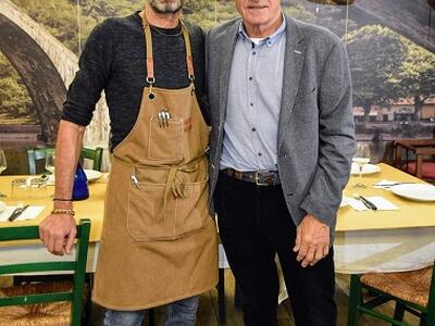 Alla trattoria Stefan di Porcari serata di intrattenimento di ciclismo con Francesco Moser