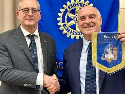 “Il Re delle Cravatte socio onorario del Rotary Club Lucca Giacomo Puccini”