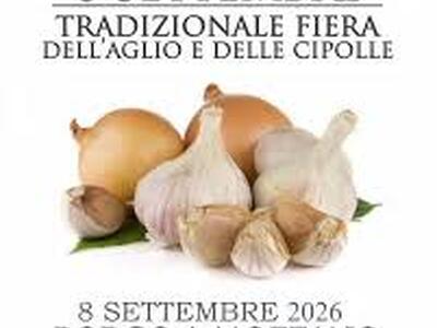 Torna l'appuntamento con la fiera dell'aglio e delle cipolle