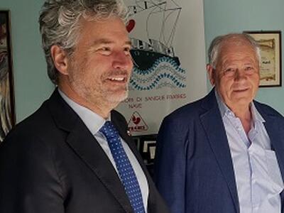 Sangue, il Gruppo Fratres di Nave festeggia 55 anni. Il sindaco Pardini: "Grande gratitudine per impegno straordinario"