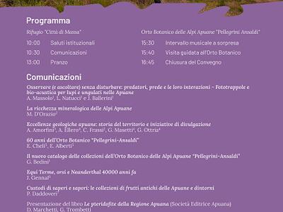 XII° Convegno "Maria Ansaldi" a Pian della Fioba: una giornata dedicata alla gestione, conservazione e divulgazione del patrimonio naturale e culturale delle Alpi Apuane