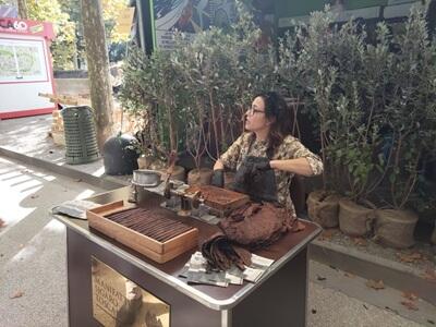 Il sigaro che non ti... aspetti: uno stand della Manifatture Sigaro Toscano a Lucca Comics &amp; Games