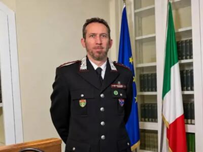 Insediamento del nuovo comandante del reparto carabinieri biodiversità di Lucca