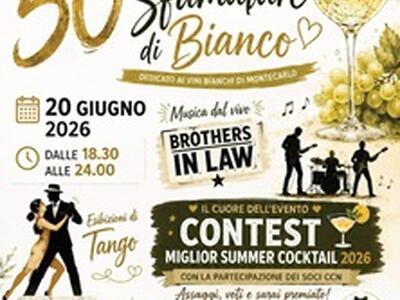 A Montecarlo una serata dedicata a 50 sfumature di... bianco
