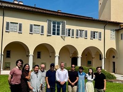 Il sindaco di Lucca in visita agli studenti del Puccini International Opera Composition Course