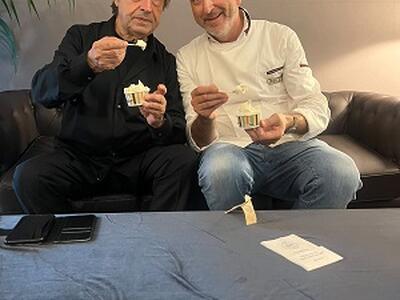 Il gelato di Piero Pacini incontra il talento di Riccardo Muti: due maestri a confronto