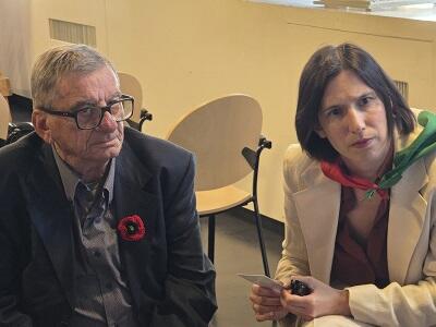 Elly Schlein a Sant’Anna di Stazzema per la Festa della Liberazione