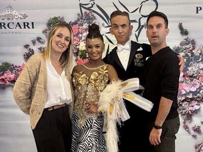 Nikol Milcheva e Mattia Marcucci tra i Top 24 ai Mondiali di danza sportiva