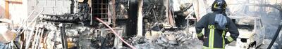 Va a fuoco un capanno e le fiamme si estendono a una casa: momenti di paura a Guamo