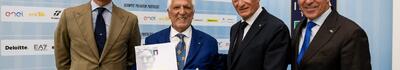 Al Foro Italico Ivano Fanini ha ricevuto la Stella d'oro al merito sportivo (Photogallery)