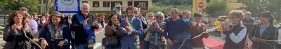 Inaugurati la rotatoria e il nuovo ingresso ad Anchiano