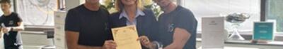 Commercio, riconoscimento del Comune a "Parrucchieri Marco &amp; Andrea" per i 25 anni di attività