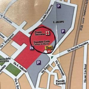 Cartina ospedale