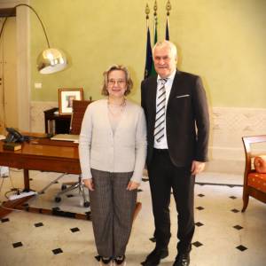 presidente Pierucci con prefetto Favilli