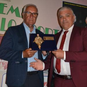 Sfinge d' oro al D.S. di ciclismo più titolato al mondo Giuseppe Martinelli
