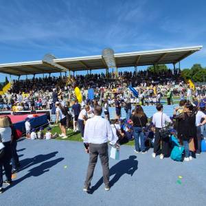 Foto Pubblico genitori gradinate