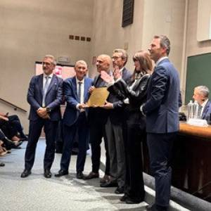 La consegna del Premio